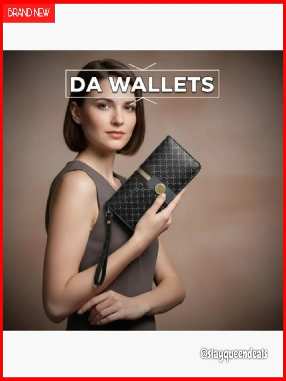 Large RFID Blocking Wristlet Wallet with Phone Holder PU Leather